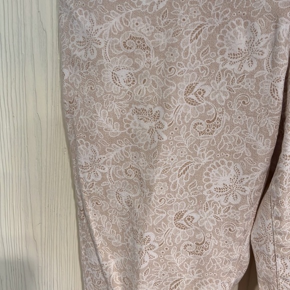 Laura Ashley Crop Pants Size 16 Five Pocket Style - Picture 2 of 10